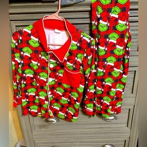 The grinch pajamas